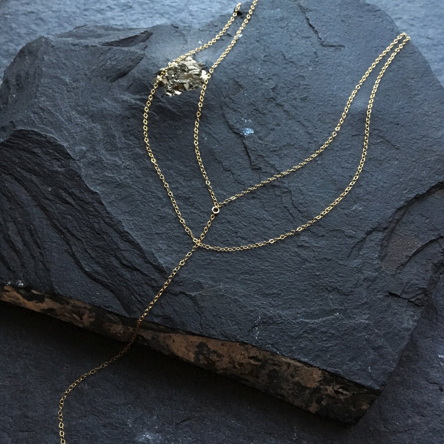 14k gold-filled Lariat